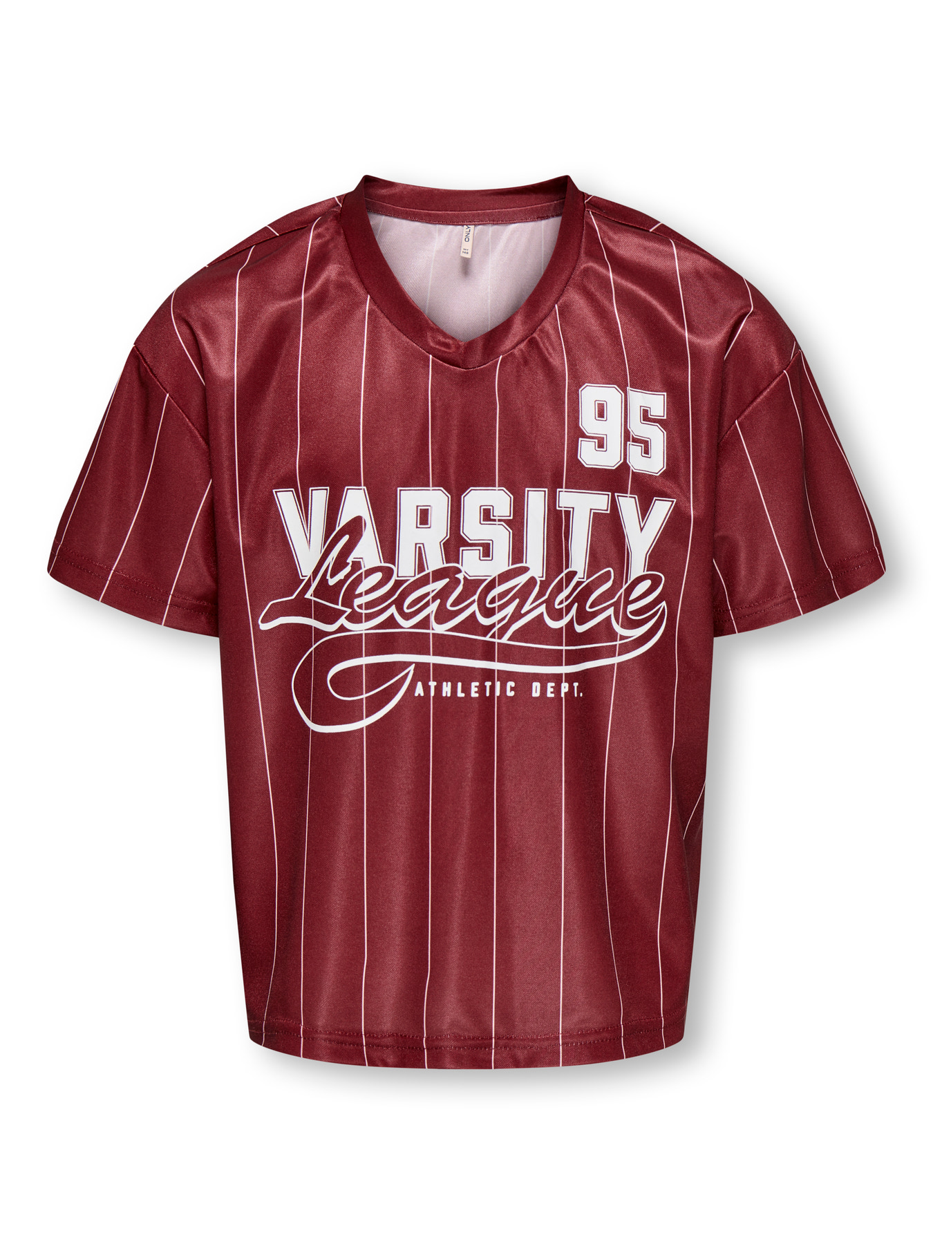 ONLY KIDS Sporty Tee Juno Cabernet League