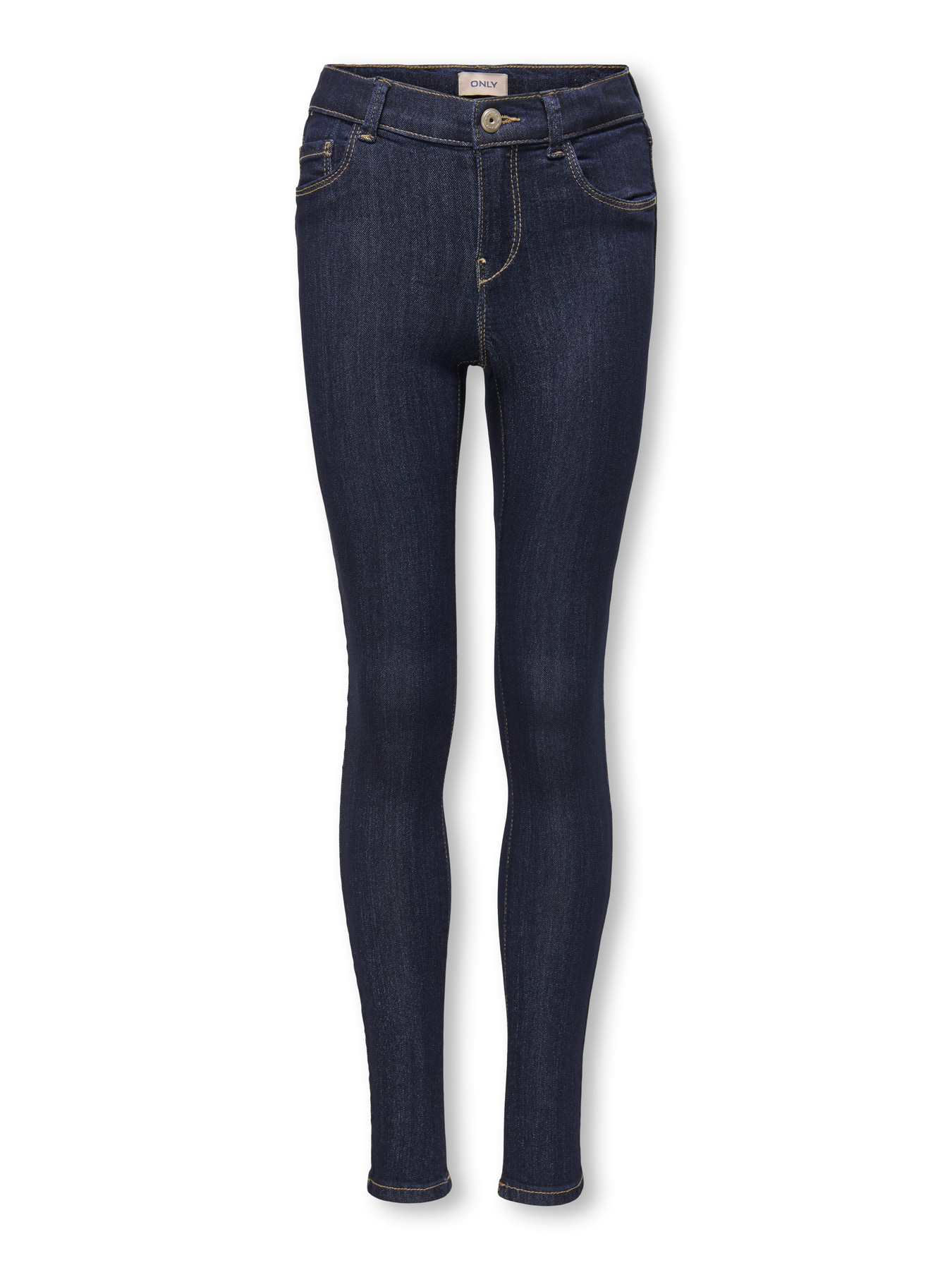 Only Kids Rain Skinny Jeans - Dark Blue Denim