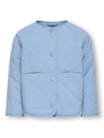 ONLY KIDS Quilted Jakke Rosalina Soft Chambray