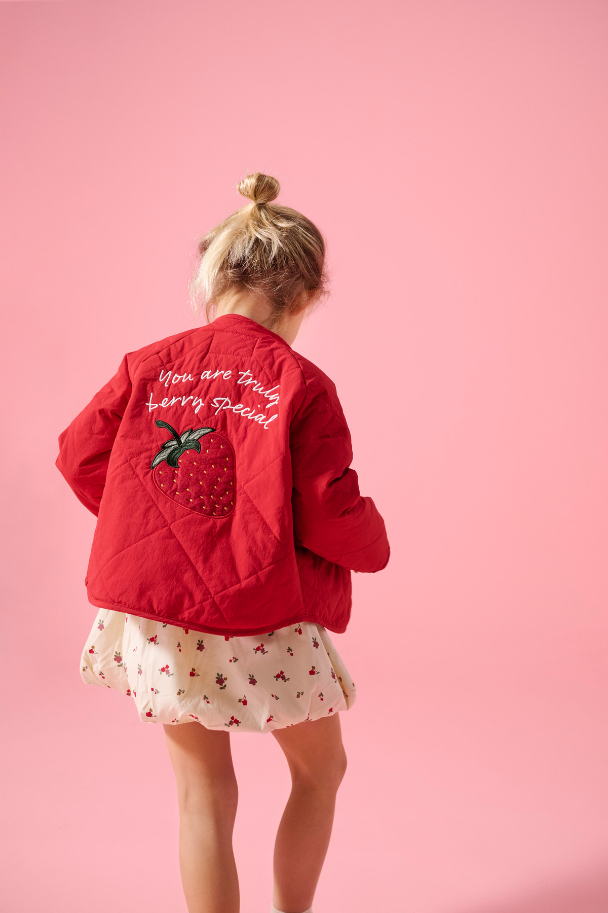 ONLY KIDS Rosalina - Quilted Jakke - Rød - 122 ONLY KIDS Rosalina - Quilted Jakke - Rød - 122