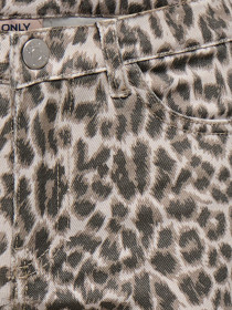 ONLY KIDS High Waist Wide Leg Leo Jeans Silver Lining 