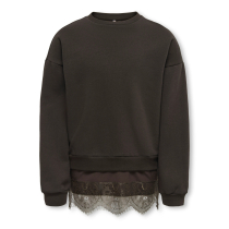 ONLY KIDS Sweatshirt Swanna Coffee Bean 