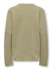 ONLY & SONS Striktrøje Panter Chinchilla