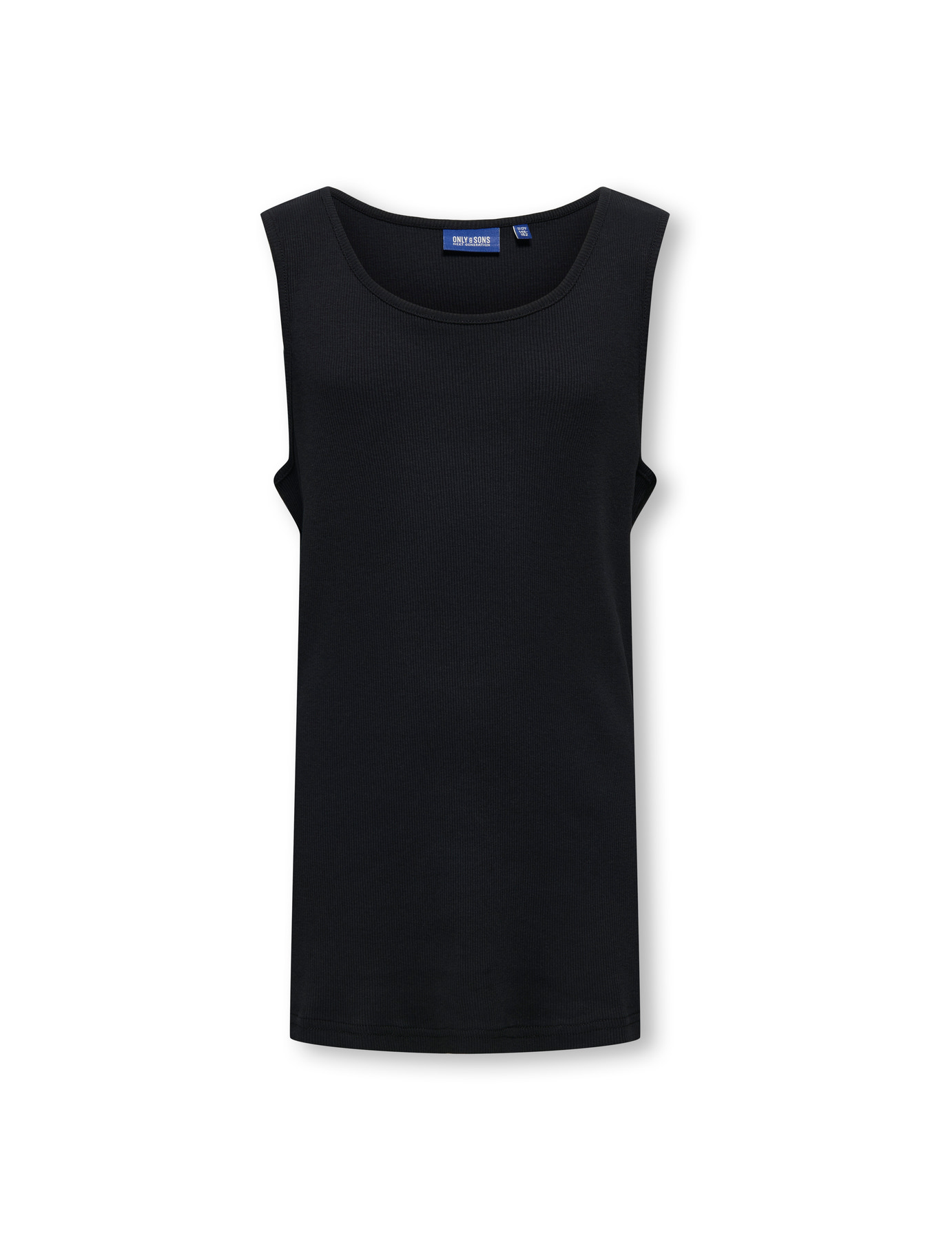 ONLY & SONS Rib Tanktop Frank Black