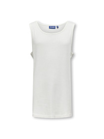 ONLY & SONS Rib Tanktop Frank Cloud Dancer
