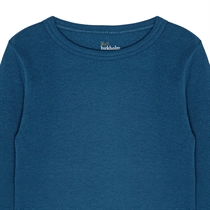 BIRKHOLM Rib Bluse Poseidon Blå