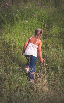 BIRKHOLM Jeggings Blå