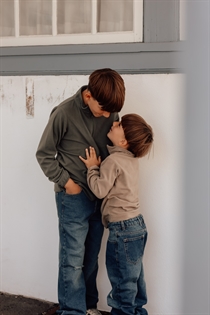 BIRKHOLM Jeans Straight Fit Vintage Blå
