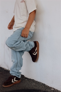 BIRKHOLM Jeans Tapered Fit Lys Blå
