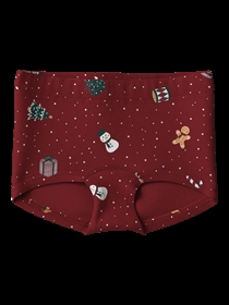 NAME IT 3-Pak Tights Vismas Gaveæske Red Dahlia