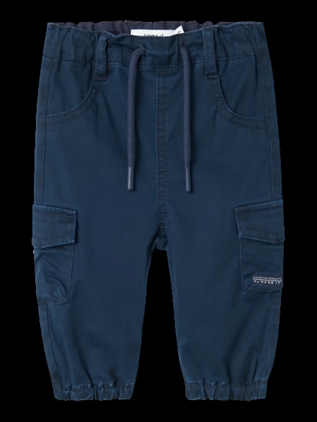 NAME IT Cargo Twill Bukser Ben Navy Blazer