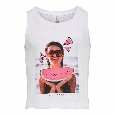 ONLY KIDS Tank Tee Lana Bright White