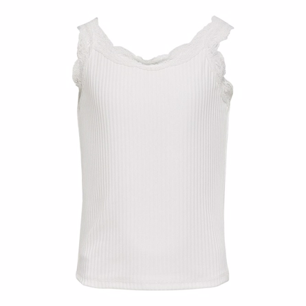 Billede af ONLY KIDS Blonde Tanktop Mila Cloud Dancer