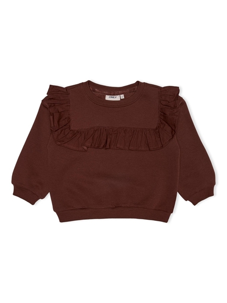 #2 - ONLY KIDS Sweatshirt Ofelia Cherry Mahogany