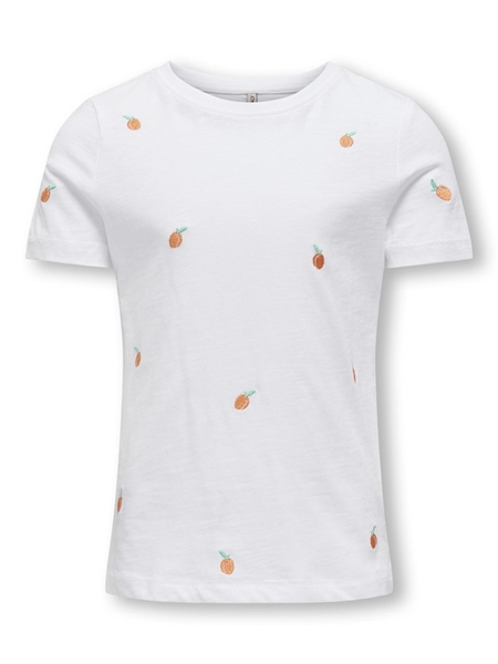 Se ONLY KIDS T-Shirt Ketty Bright White hos Smartkidz.dk