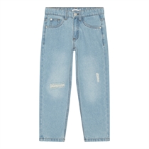 BIRKHOLM Jeans Tapered Fit Lys Blå