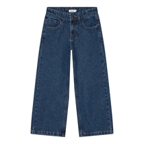 BIRKHOLM Brede Jeans Mørk Blå