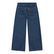 BIRKHOLM Brede Jeans Mørk Blå
