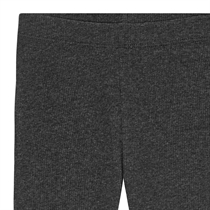 BIRKHOLM Rib Leggings Antracit Grå