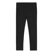 BIRKHOLM Rib Leggings Midnat Sort