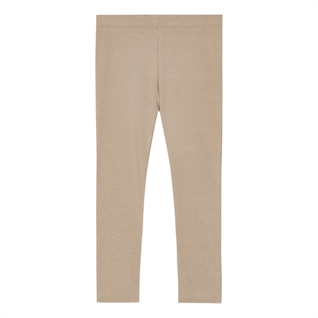 BIRKHOLM Rib Leggings Kashmir Brun