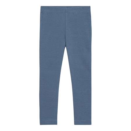 Birkholm Rib Leggings - Indigo Blå