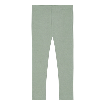 BIRKHOLM Rib Leggings Åkande Grøn