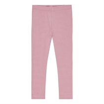 BIRKHOLM Rib Leggings Skygge Rosa