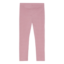 BIRKHOLM Rib Leggings Skygge Rosa