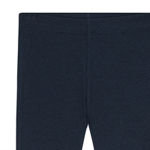 BIRKHOLM Rib Leggings Navy Blå