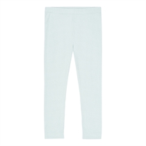 BIRKHOLM Rib Leggings Pastel Blå