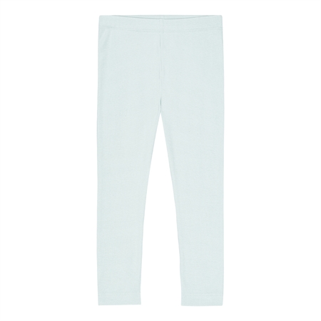 BIRKHOLM Rib Leggings Pastel Blå