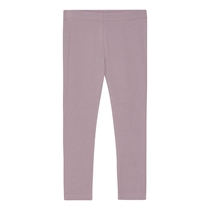 BIRKHOLM Rib Leggings Due Lilla