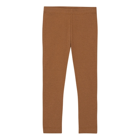 Birkholm Rib Leggings Unisex Brun
