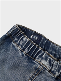 NAME IT Cargo Baggy Jeans Ben Dark Blue Denim
