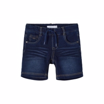 NAME IT Sweat Denim Shorts Truebos Dark Blue