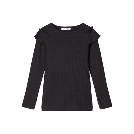 NAME IT Modal Flæse Bluse Abex Black