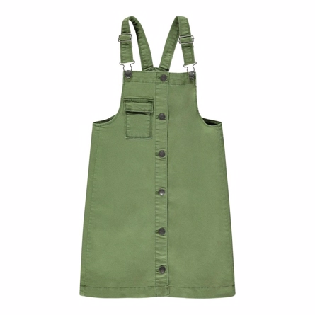 NAME IT Denim Smæk Kjole Twibaca Deep Green