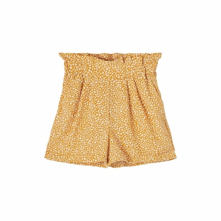 NAME IT Flæse Shorts Dera Spruce Yellow