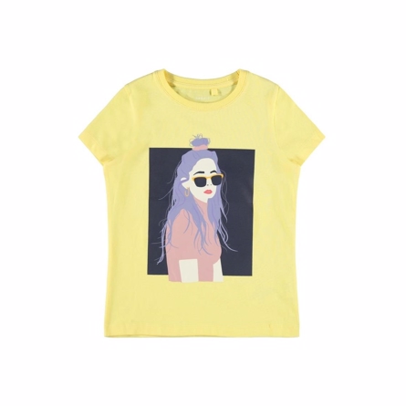 NAME IT Tee Helena Popcorn Yellow
