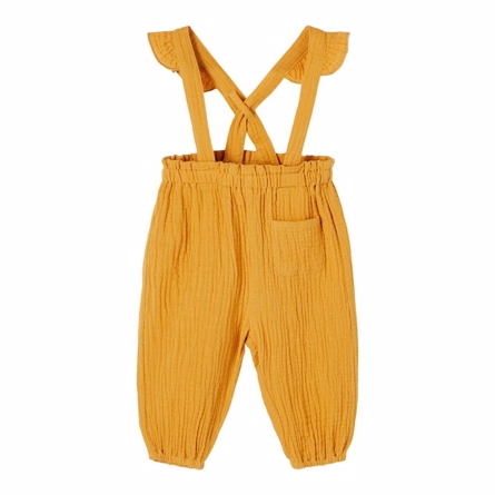 NAME IT Baby Overalls Frede Spruce Yellow