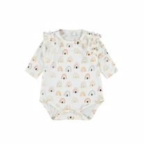 NAME IT Viskose Flæse Body Daomi Snow White