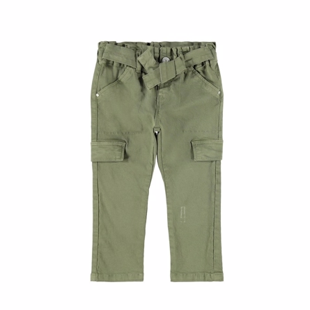 NAME IT Twill Cargo Bukser Becky Deep Lichen