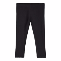 NAME IT Blonde Trekvart Leggings Vista Capri Black