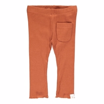 LIL ATELIER Modal Leggings Isadora Ginger Bread