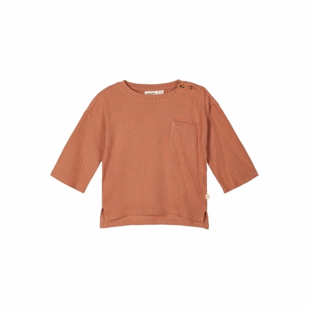 Se LIL ATELIER Bluse Saseline Mocha Mousse hos Smartkidz.dk