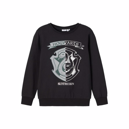 NAME IT Harry Potter Sweatshirt Slytherin Black