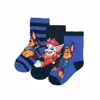 NAME IT 3-Pak Paw Patrol Strømper Keny Dark Sapphire