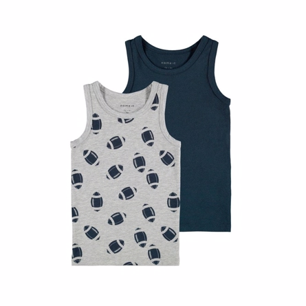 NAME IT 2-Pak Basis Tanktops Rugby