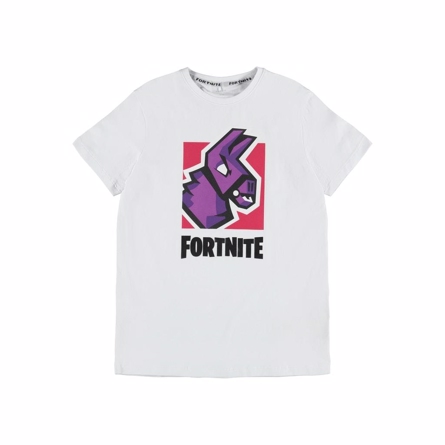 NAME IT Fortnite Tee Minik Red White